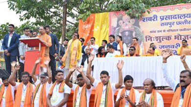 CG Cm Address: Chief Minister Vishnu Dev Sai, while addressing the program, said that today he is getting the privilege of coming to the premises of Lord Shri Ram's temple to show the flag as the Chief Minister.